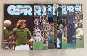Queens Park Rangers 1978/79 Selection of Home League Programmes from menu - Picture 1 of 15