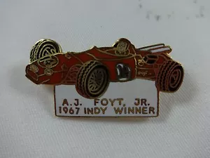 1967 A.J. Foyt Indianapolis 500 Winner Collector Lapel Pin Sheraton Thompson - Picture 1 of 9