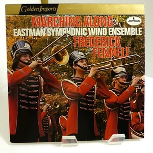 Frederick Fennell Eastman Wind Ensemble Marching Along Mercury SRI75004 Mint LP - Foto 1 di 2