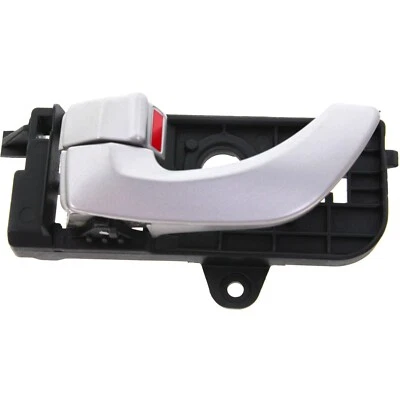 Interior Door Handle For 2006-2007 Hyundai Sonata Front Driver Silver Plastic - Image 1 of 4