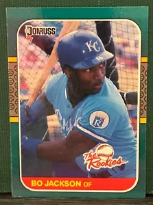1987 Donruss The Rookies #14 Bo Jackson - Picture 1 of 2