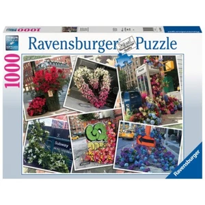 NEW Ravensburger puzzle No 168194. Flower Flash in New York. 1000 pieces - Picture 1 of 5