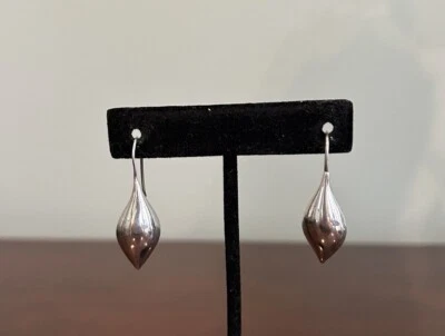 MICHAEL DAWKINS СЕРЕБРО КАПСУЛЫ КАПЛИ СЕРЬГИ - EUC!!! - Изображение 1 из 3