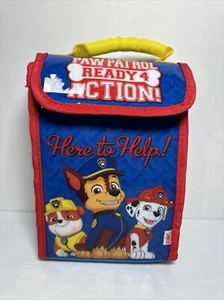Paw Patrol Zak Kids Insulated Slimline School Lunch Bag Multicoloured Strap - Picture 1 of 8