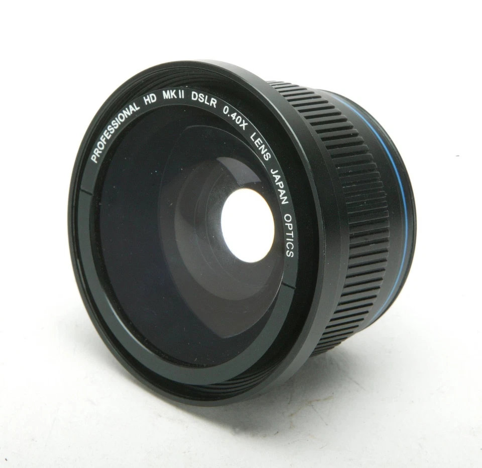 Lente auxiliar gran angular profesional HD MKII 0,40x con rosca macro e 46 mm Japón Foto 1 de 1