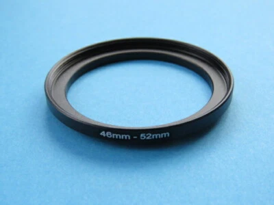 46mm to 52mm Step Up Step-Up Ring Camera Lens Filter Adapter Ring 46mm-52mm - Image 1 of 2
