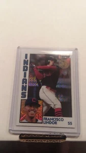 Francisco Lindor 2019 Topps '84 Silver Pack Chrome #T849 Cleveland Iindians - Picture 1 of 2