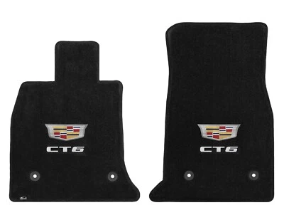 Lloyd Mats Ultimat Cadillac CT6 Double Logo Front Floor Mats (2016-2020) Foto 1 de 4