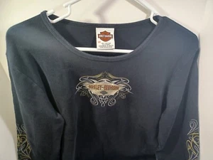 Harley Davidson Long Sleeve women T-Shirt size 2XL - Picture 1 of 6
