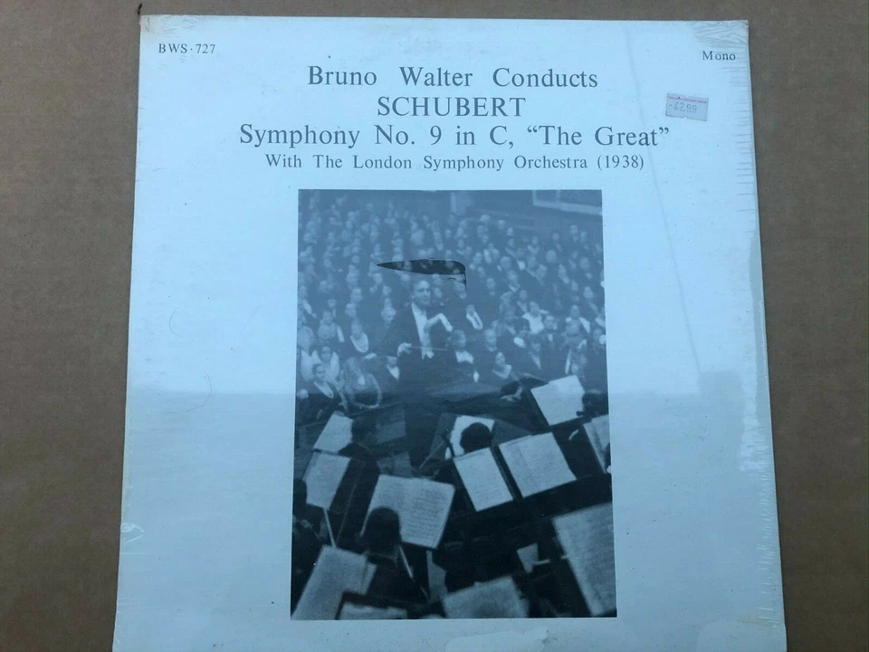 BWS 727 Schubert Symphony No 9 / Bruno Walter / LSO SEALED - Image 1 of 1