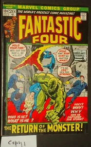 Fantastic Four #124 July 1972 Copy 1 - Picture 1 of 2