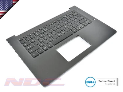 NEW Dell Vostro 5468 Biometric Palmrest+US/INT ENGLISH Backlit Keyboard 0D9GDC - Image 1 of 3
