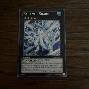 Yu-Gi-Oh Card - ABYR-EN099 - BAHAMUT SHARK (secret rare holo) - NM/Mint - Picture 1 of 2