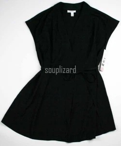 New Women's Maternity Tunic Top Black Liz Lange Tie Back NWT Size XS - Picture 1 of 3