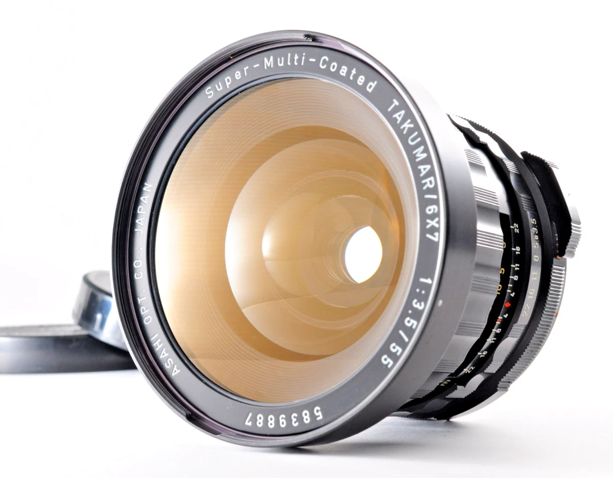 Pentax SMC TAKUMAR/6x7 55mm f/3.5 （整備品） PENTAX f/3.5 Camera Lenses 55mm Focal for sale | eBay