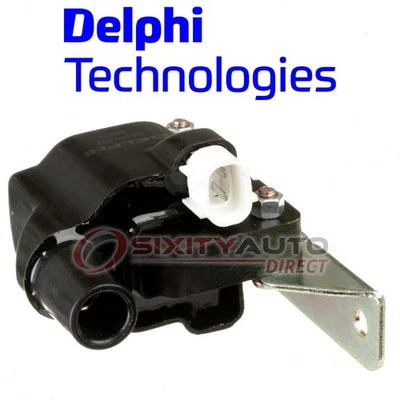 Delphi Ignition Coil for 1992-1993 Mazda MX-3 1.6L L4 Wire Boot Spark Plug  tv Foto 1 de 4