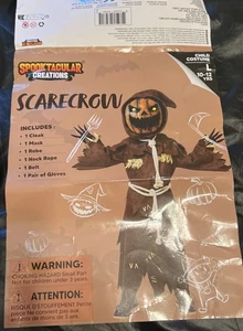 Spooktacular Scarecrow Costume In Large (10-12 Years) - Picture 1 of 7