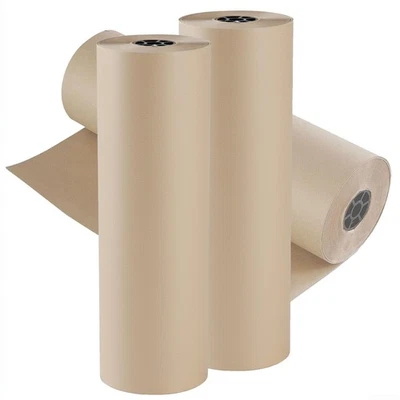 PAPIERONKEL Schrenzpapier Packpapier Knüllpapier Einschlagpapier Rolle Umzug 50cm 80g 250m