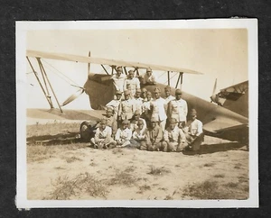 WW2 Japanese Photo Pilot Navy Airport  IJA Japan Army WWII China 武汉 Orig. - Picture 1 of 3