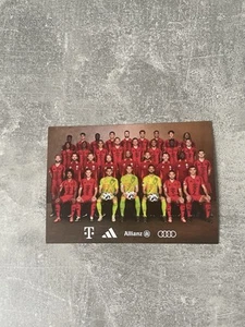 FC Bayern München Autogrammkarte Mannschaftskarte 2024/25 24/25 - Bild 1 von 2