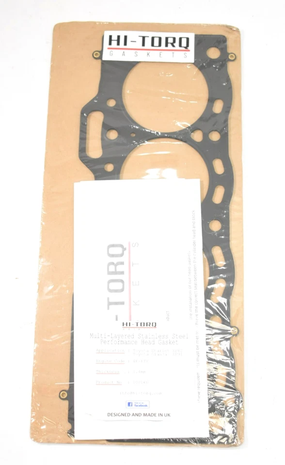 Junta de cabeza Hi-Torq 1,4 mm MLS multicapa para Toyota Starlet EP82 Glanza EP91 Foto 1 de 4