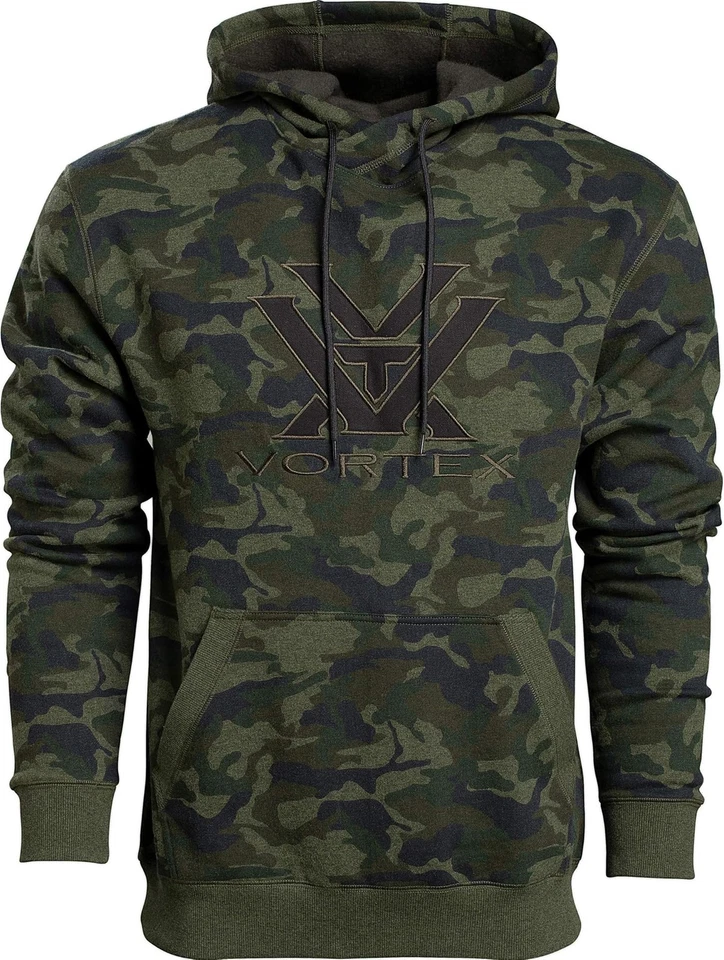 Vortex Optics Core Logo Comfort Hoodie - Green Camo - Large - Image 1 of 1