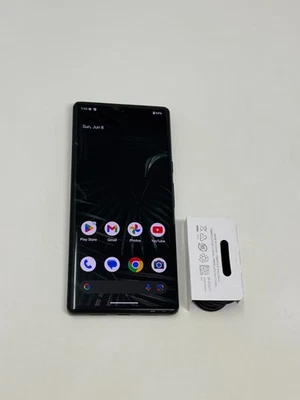Google Pixel 6 Pro 5G (GLU0G) - 128GB Factory Unlocked Stormy Black - Good - Image 1 of 4