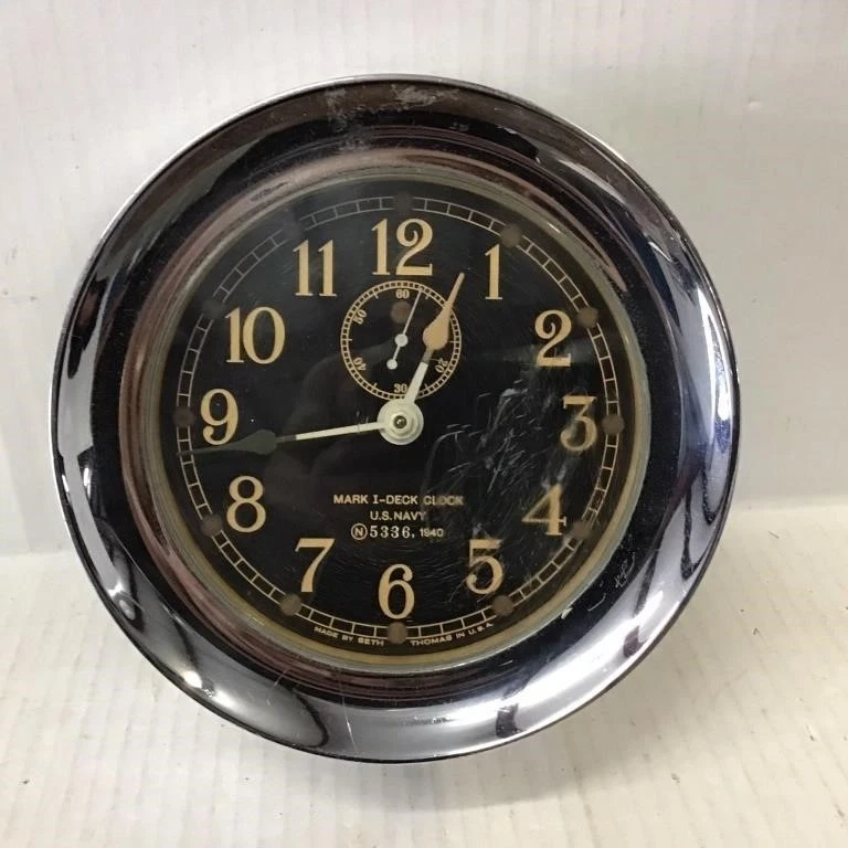 US Navy Antique Maritime Clocks for sale | eBay