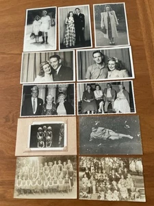 LOT OF 11 Old Photos - Picture 1 of 1