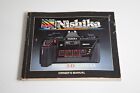 Notice-Nishika N8000 ARGENTIQUE 1989-English, Espanol, Français, Deutsch, Italia