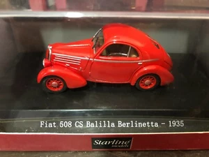 Fiat 508 CS Balilla Berlinetta 1935 Rosso - STARLINE MODELS 1:43 - Imagen 1 de 1