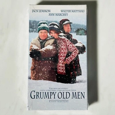 Grumpy Old Men - VHS - New / Sealed - Watermark - Jack Lemon - Walter Matthau - Image 1 of 4