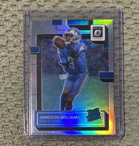 2022 Panini Donruss Fútbol Óptico Jameson Williams Plata Clasificación Holo 228 - Imagen 1 de 2