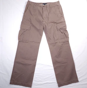 Banana Republic Pants Men's 34x34 Cargo Tan Wide Leg Y2K 2006 - Picture 1 of 8