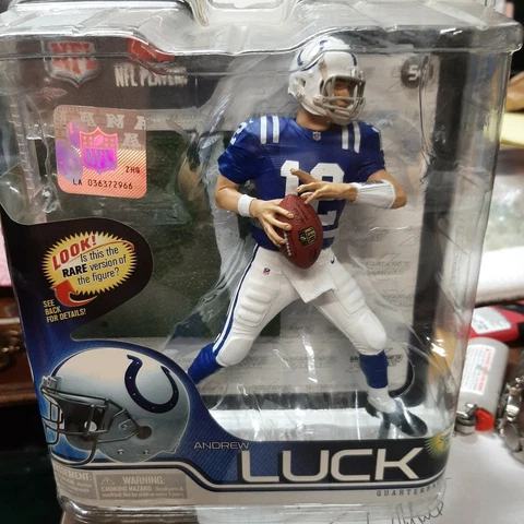 Andrew Luck Indianapolis Colts: Blue -McFarlane Action Figure NFL Series 30 Cover