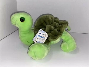 FLOPSIES TORTUGA 11" STUFFED Turtle Vintage green shell  - Picture 1 of 12