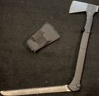 Schrade SCAXE9CP 18in Axe Saw Combo with 3.3in Titanium Coated Stainless Steel