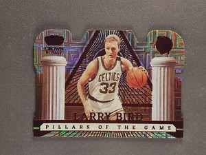 2022-23 Panini Crown Royale Pillars of the Game #9 Larry Bird Red Mojo Asia SP