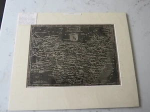 Original Antique Map Suffolk - William Pinnock 1833 Rare. - Picture 1 of 4