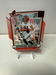 Jermaine Burton 2024 Panini Clearly Donruss The Rookies Red /99 #20 Bengals - Picture 1 of 2