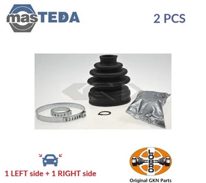 304185 CV JOINT BOOT KIT PAIR TRANSMISSION END FRONT RIGHT LEFT LOBRO 2PCS NEW - Picture 1 of 5