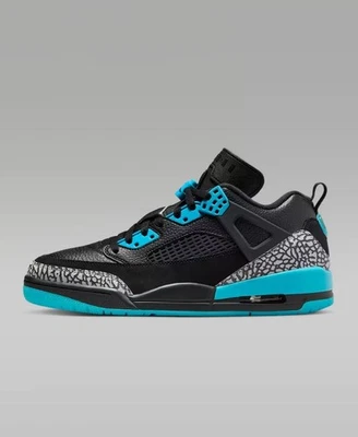 Nike Jordan Spizike Low Black Gamma Blue Wolf Grey FQ1759-005 Men - Image 1 of 4