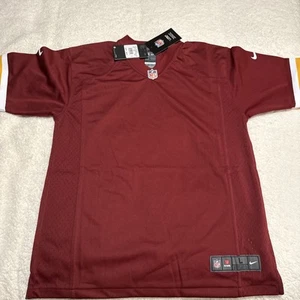 NWT Youth Large Black Authentic Nike Washington Commanders Jerseys In Maroon - Picture 1 of 4