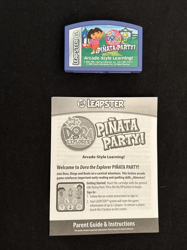 LeapFrog Leapster Dora the Explorer Pinata Вечеринка Аркадный Стиль Обучение - Изображение 1 из 1