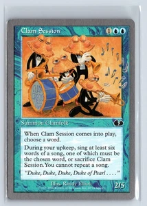 CLAM SESSION – MTG Magic the Gathering Card – Unglued – Common - Picture 1 of 6