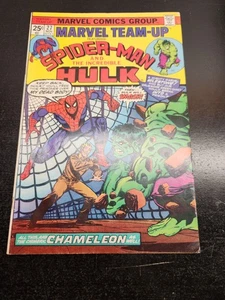 Marvel Team-Up Featuring Spider-Man & Hulk Vs. Chameleon Comic Book #27 - Picture 1 of 6