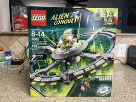 LEGO Space: Alien Mothership (7065) new sealed damage to box