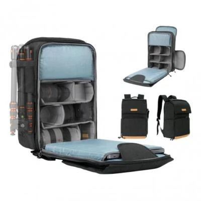 K&F Concept 22L Camera Backpack Case Large Capacity for Photographers Drone Bags - Image 1 of 4