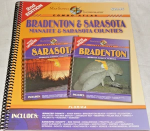 Map Supply Combo Atlas Bradenton (Manatee) & Sarasota Florida - Bild 1 von 1