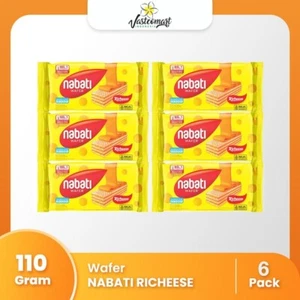6 Packs of Nabati Richeese Wafer 110gr Cheese Cream Flavor Indonesian Product - Picture 1 of 1